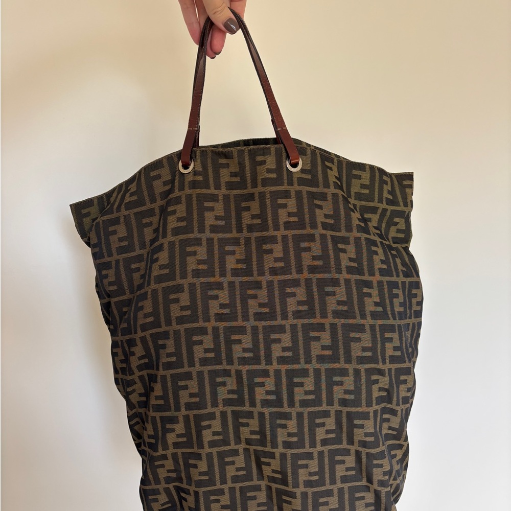 Fendi Zucca Large Tote